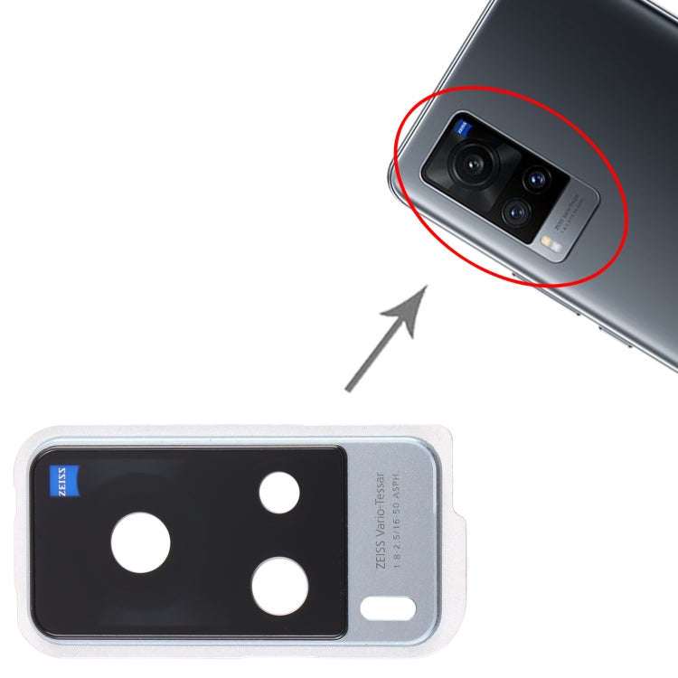 For vivo X60 Global Original Camera Lens Cover (Silver)