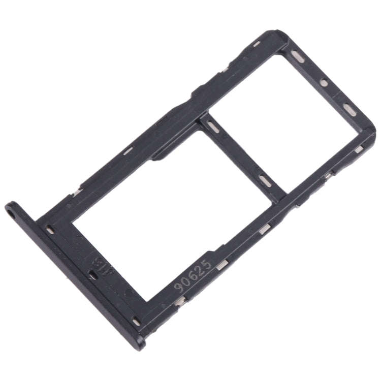 For Motorola Moto G7 Power US Version SIM Card Tray + Micro SD Card Tray (Black)