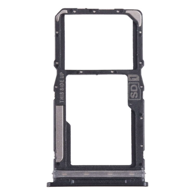 For Motorola Moto G Power 2022 SIM Card Tray + Micro SD Card Tray (Black)