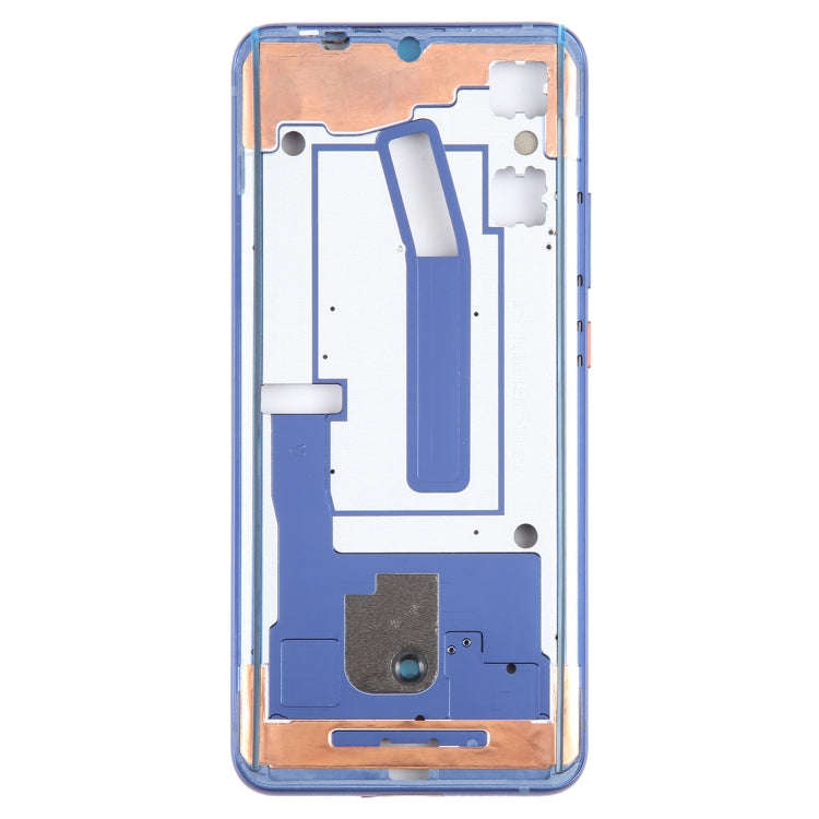 For ZTE Axon 10 Pro 5G Middle Frame Bezel Plate (Blue)