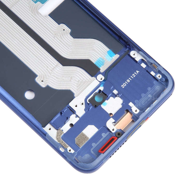 For ZTE Axon 10 Pro 5G Middle Frame Bezel Plate (Blue)