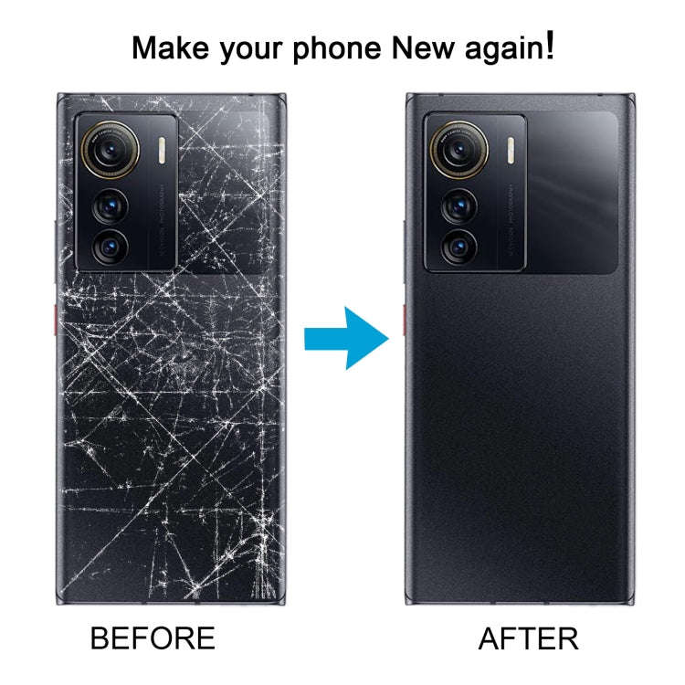 For ZTE Axon 50 Ultra Battery Back Cover(Grey)