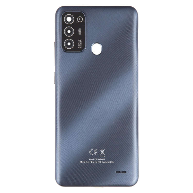 For ZTE Blade A52 Battery Back Cover(Grey)