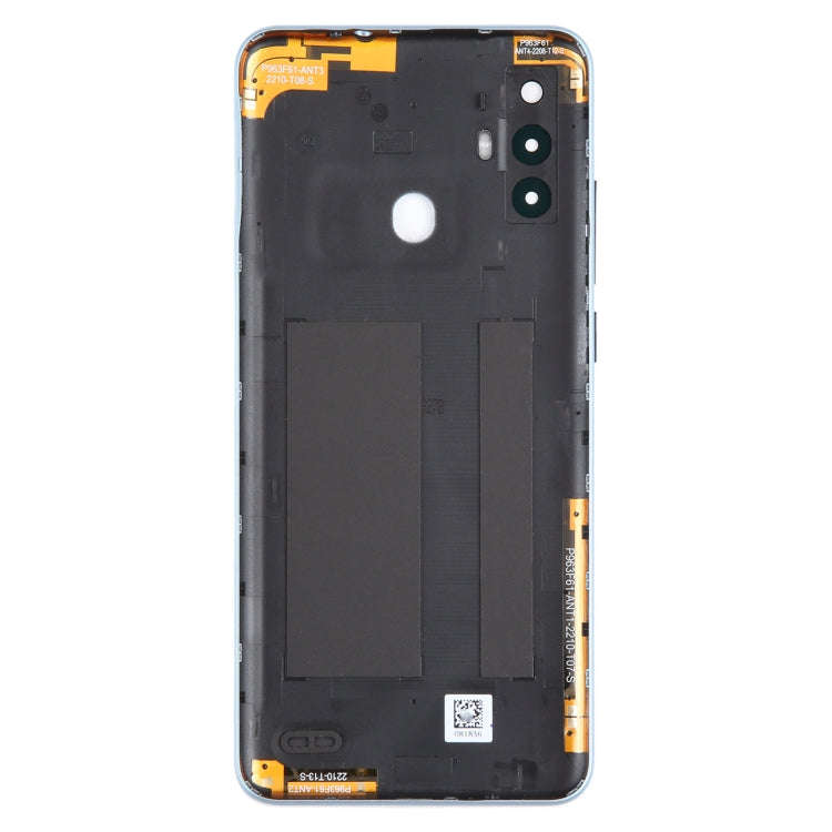 For ZTE Blade A52 Battery Back Cover(Blue)