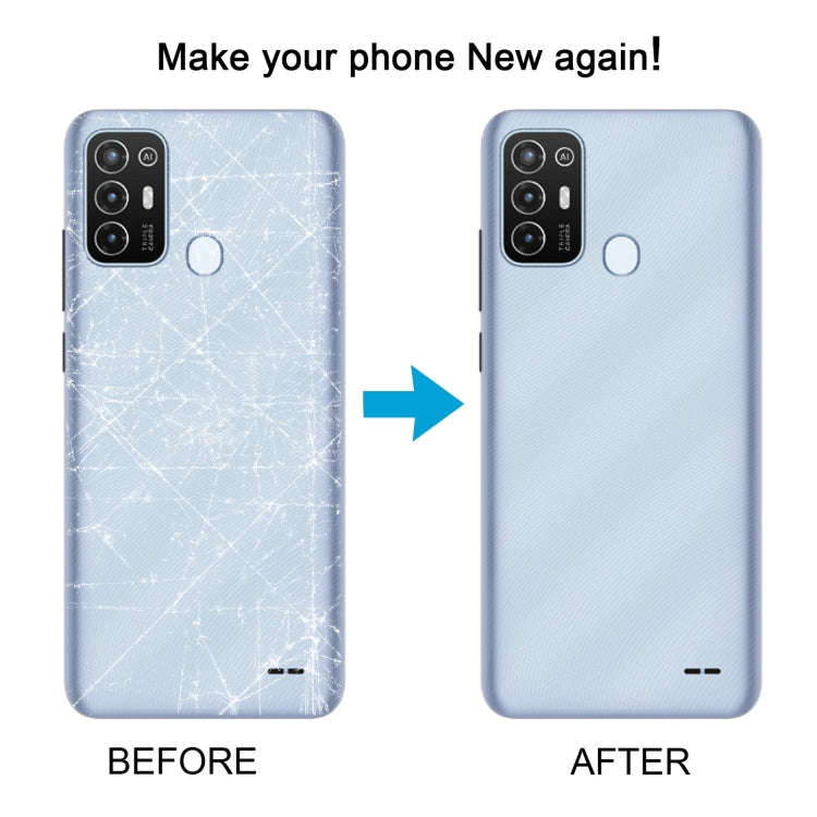 For ZTE Blade A52 Battery Back Cover(Blue)