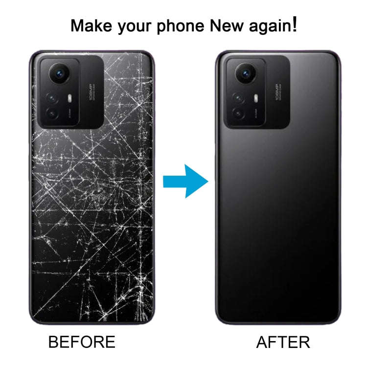 For Xiaomi Redmi Note 12S Original Battery Back Cover(Black)