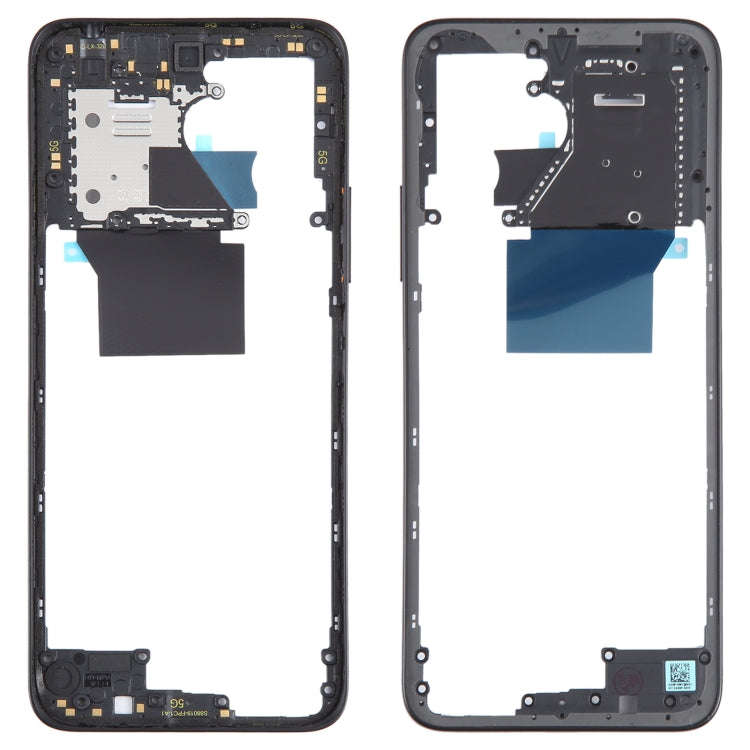 For Xiaomi Redmi 12 4G Original Front Housing LCD Frame Bezel Plate (Black)