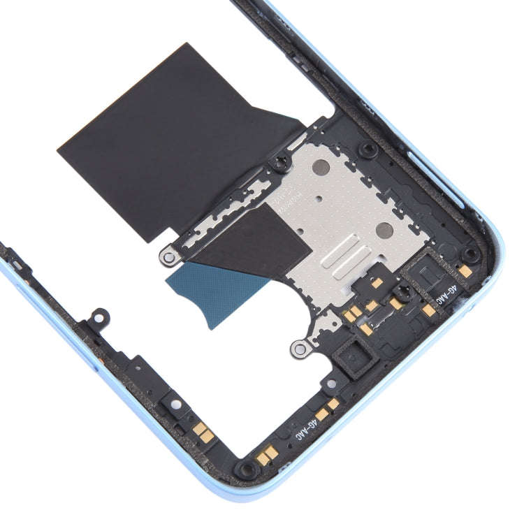 For Xiaomi Redmi 12 4G Original Middle Frame Bezel Plate (Blue)