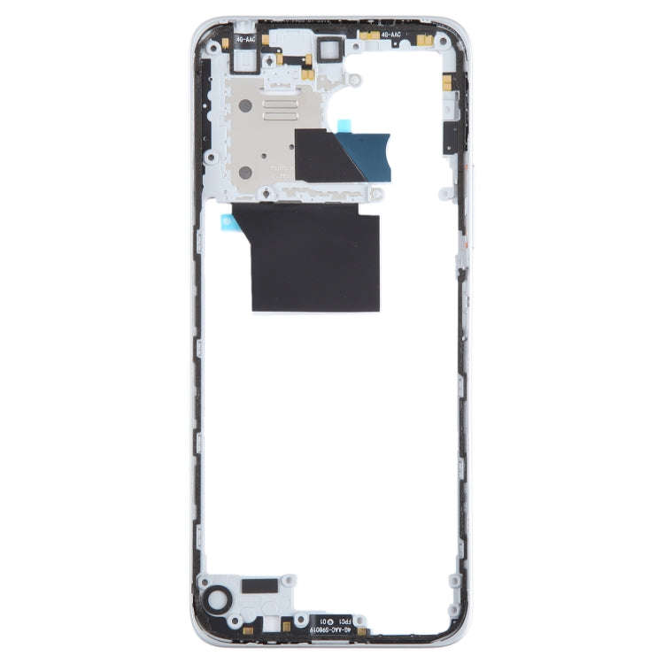 For Xiaomi Redmi 12 4G Original Middle Frame Bezel Plate (Silver)