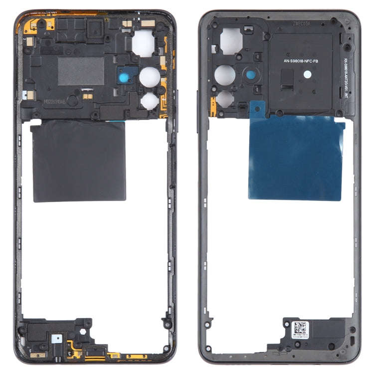 For Xiaomi Redmi Note 11S 5G Original Middle Frame Bezel Plate (Black)