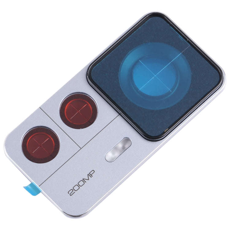 Original Back Camera Lens Frame for Xiaomi 12T Pro (Silver)