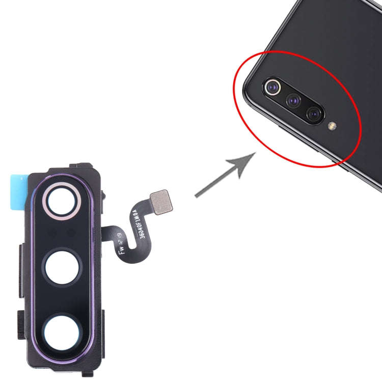 For Xiaomi Mi 9 Original Camera Lens Cover (Purple)