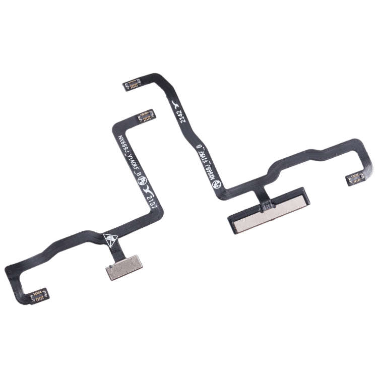 For ZTE Nubia Red Magic 6s Pro NX699J 1 Pair Power Button & Volume Button Flex Cable