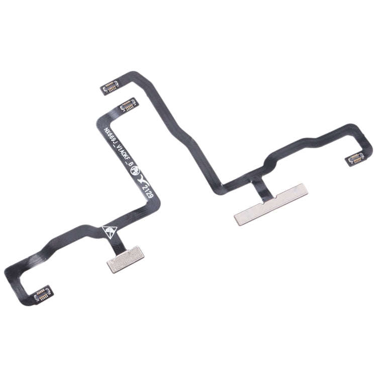 For ZTE Nubia Red Magic 6 Pro 1 Pair Power Button & Volume Button Flex Cable