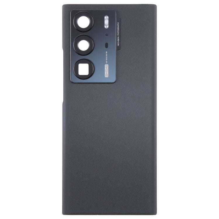 For ZTE Axon 40 Ultra A2023P Battery Back Cover with Camera Lens Cover(Black)