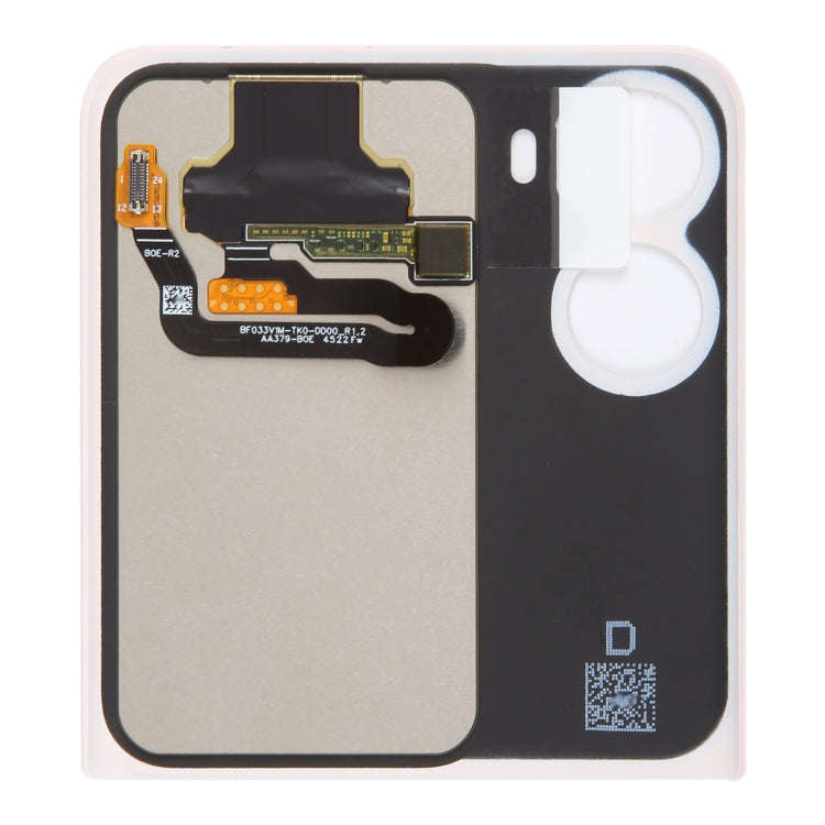 Original LCD Secondary Screen for OPPO Find N2 Flip With Digitizer Full Assembly(White)