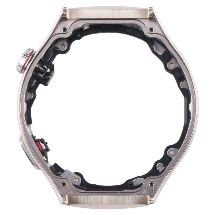 Original LCD Screen Frame Bezel Plate For Huawei Watch 4 Pro (Silver)
