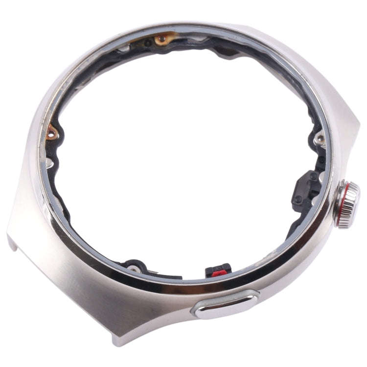 Original LCD Screen Frame Bezel Plate For Huawei Watch 4 Pro (Silver)