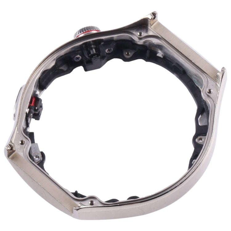 Original LCD Screen Frame Bezel Plate For Huawei Watch 4 Pro (Silver)
