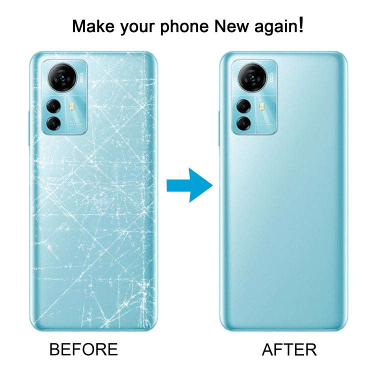 For ZTE Blade A72S A7050 Battery Back Cover(Blue)