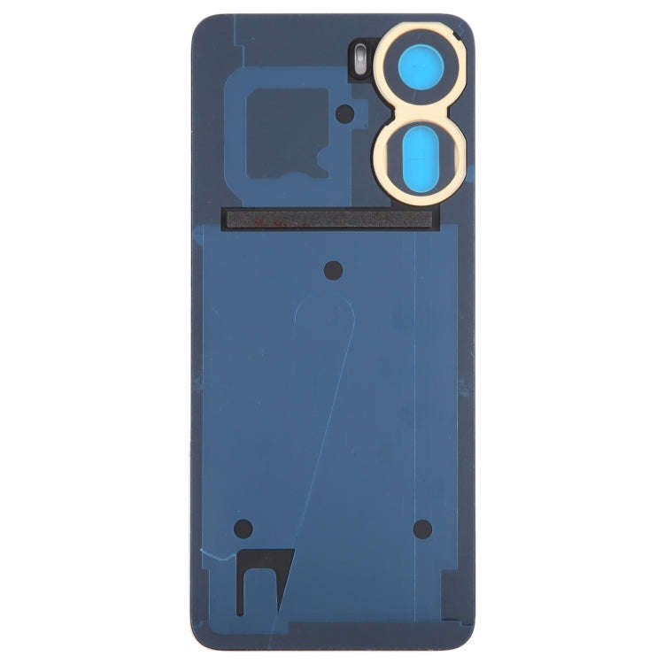 For ZTE Blade V40 Design Battery Back Cover(Grey)