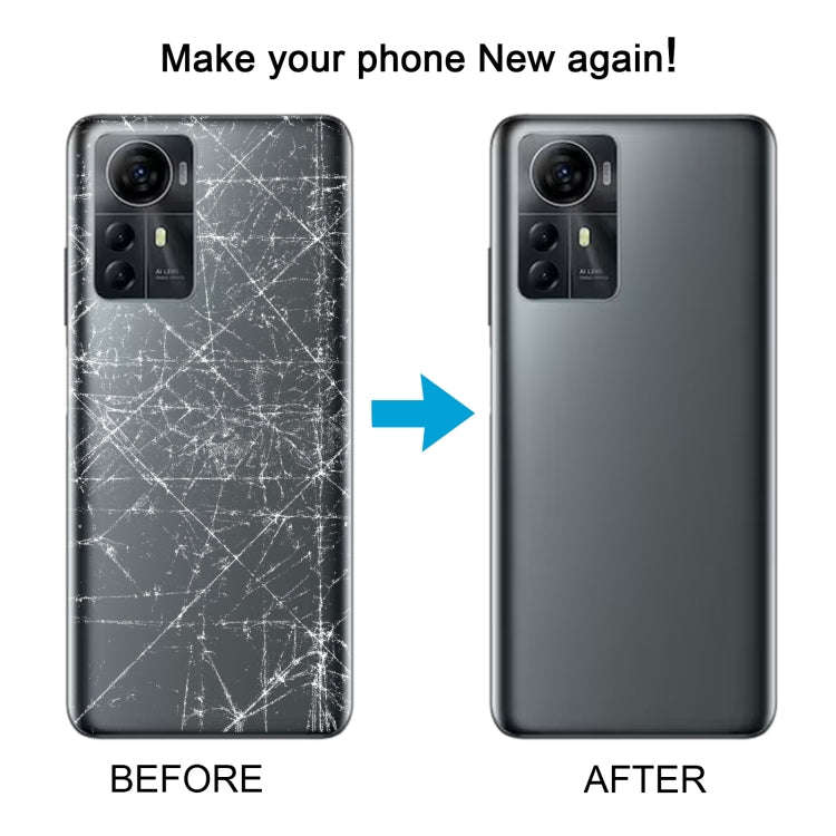 For ZTE Blade V41 Smart Battery Back Cover(Grey)