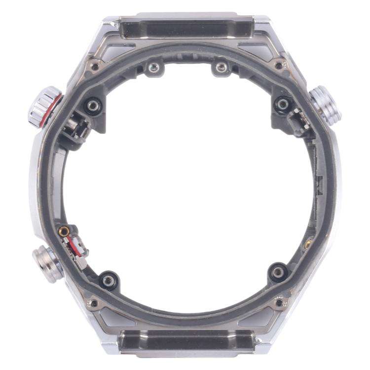 Original LCD Screen Frame Bezel Plate For Huawei Watch Ultimate(Silver)