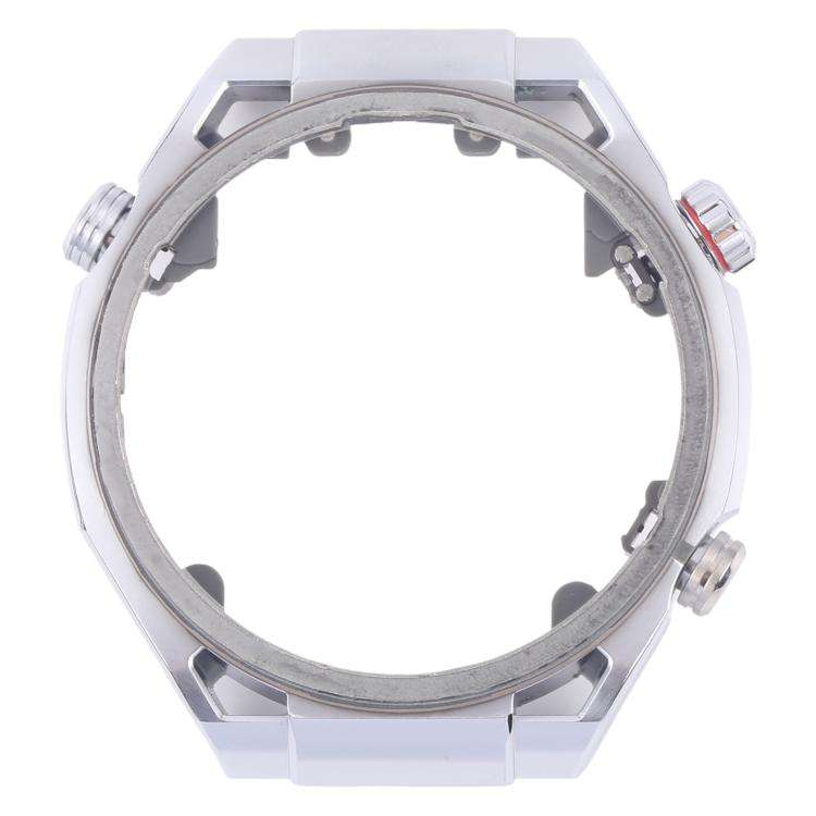 Original LCD Screen Frame Bezel Plate For Huawei Watch Ultimate(Silver)
