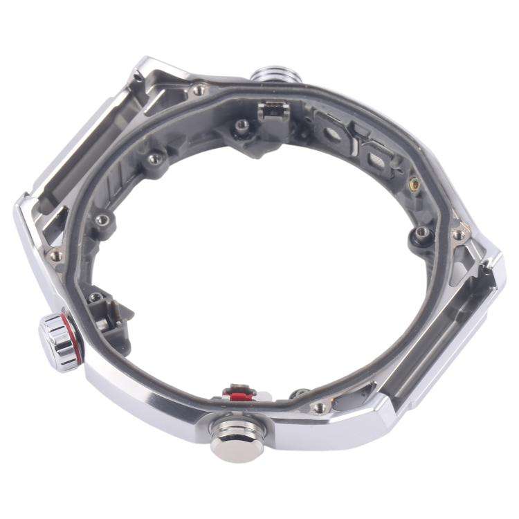 Original LCD Screen Frame Bezel Plate For Huawei Watch Ultimate(Silver)
