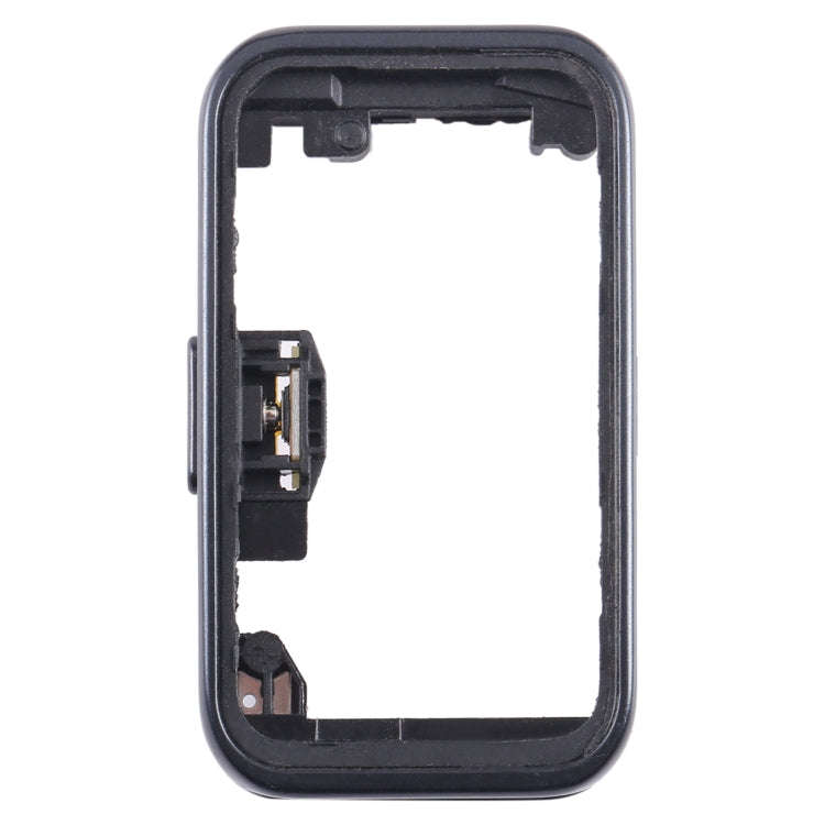 Original LCD Screen Frame Bezel Plate For Huawei Band 8 (Black)