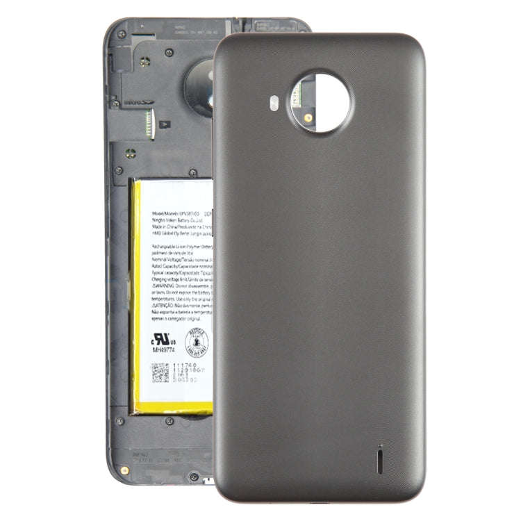 For Nokia C20 Plus Original Battery Back Cover(Black)