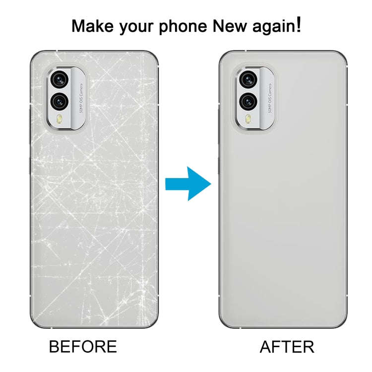 For Nokia X30 Original Battery Back Cover(White)