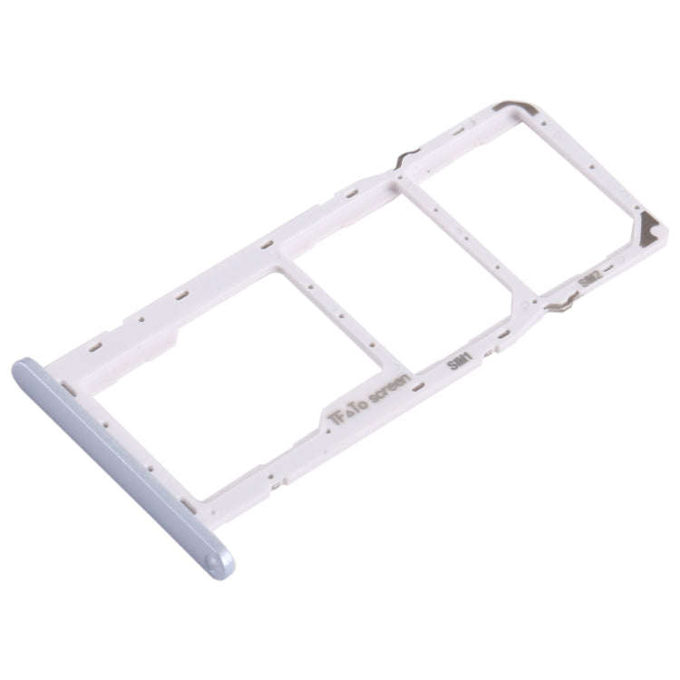 For Nokia G10 Original SIM + SIM + Micro SD Card Tray (Silver)