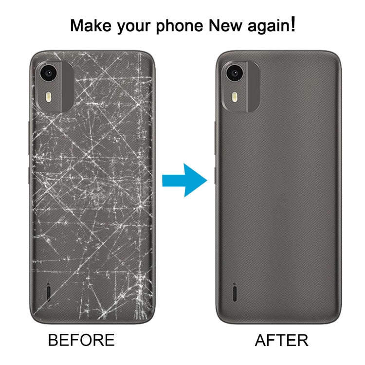 For Nokia C12 Original Battery Back Cover(Brown)