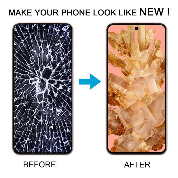 For Google Pixel 8 GKWS6 G9BQD Original LCD Screen Digitizer Full Assembly with Frame