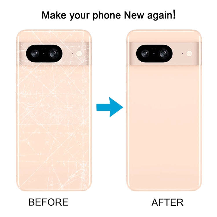 For Google Pixel 8 Original Battery Back Cover(Black)