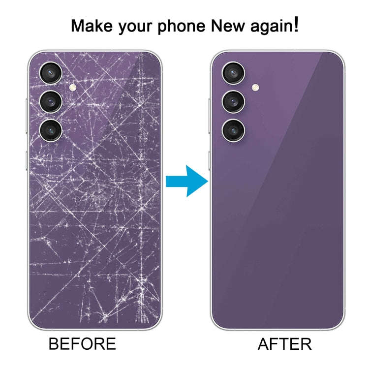 For Samsung Galaxy S23 FE SM-S711B Battery Back Cover(Purple)