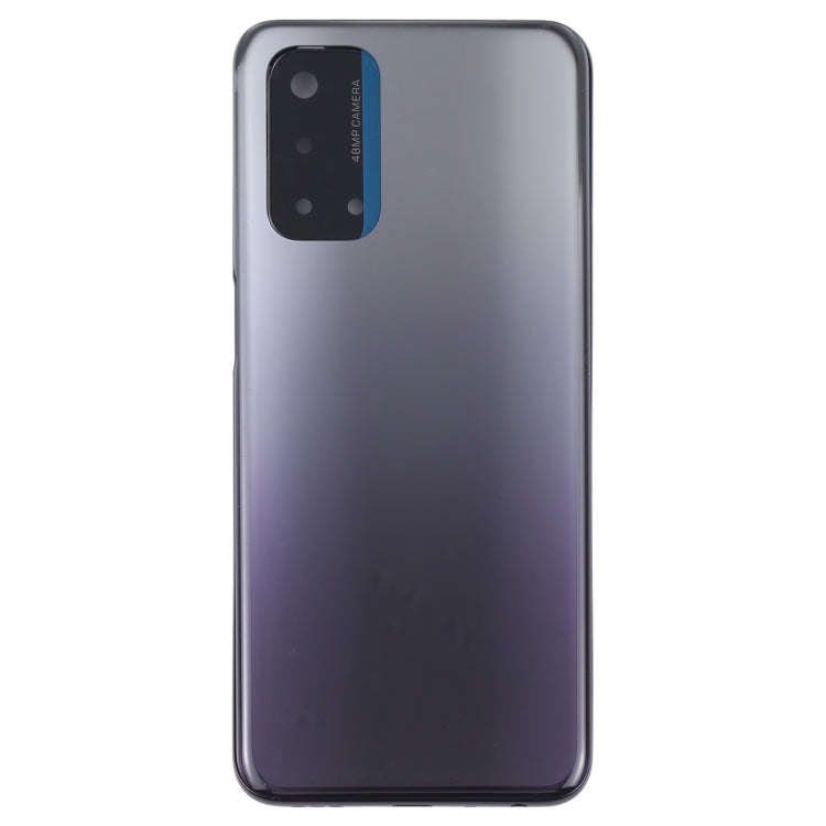 For OPPO A93 5G Battery Back Cover with Middle Frame(Black)