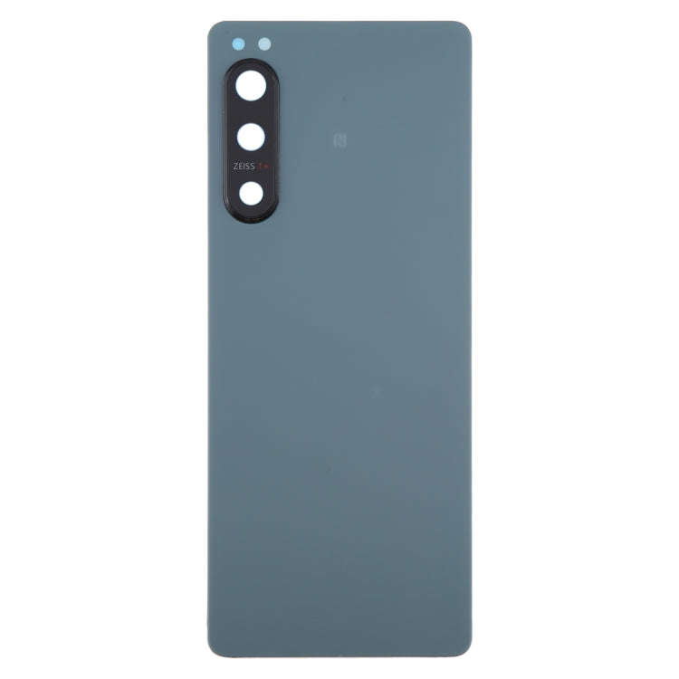 For Sony Xperia 5 IV Original Battery Back Cover with Camera Lens Cover(Green)