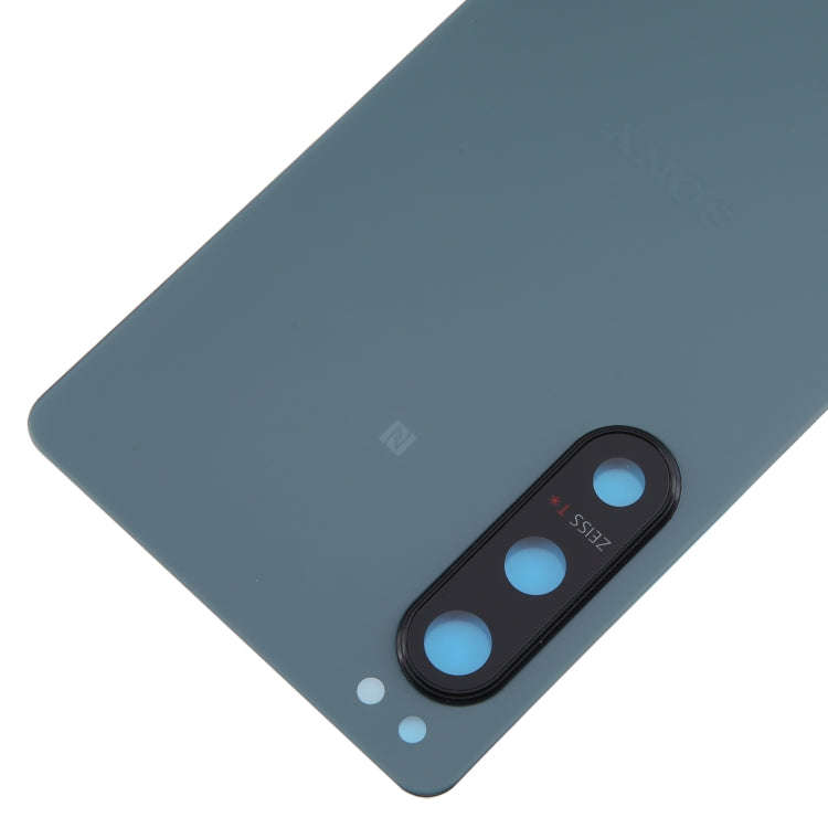 For Sony Xperia 5 IV Original Battery Back Cover with Camera Lens Cover(Green)