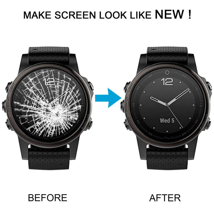For Garmin Fenix 5S Original LCD Screen with Digitizer Full Assembly(Black)