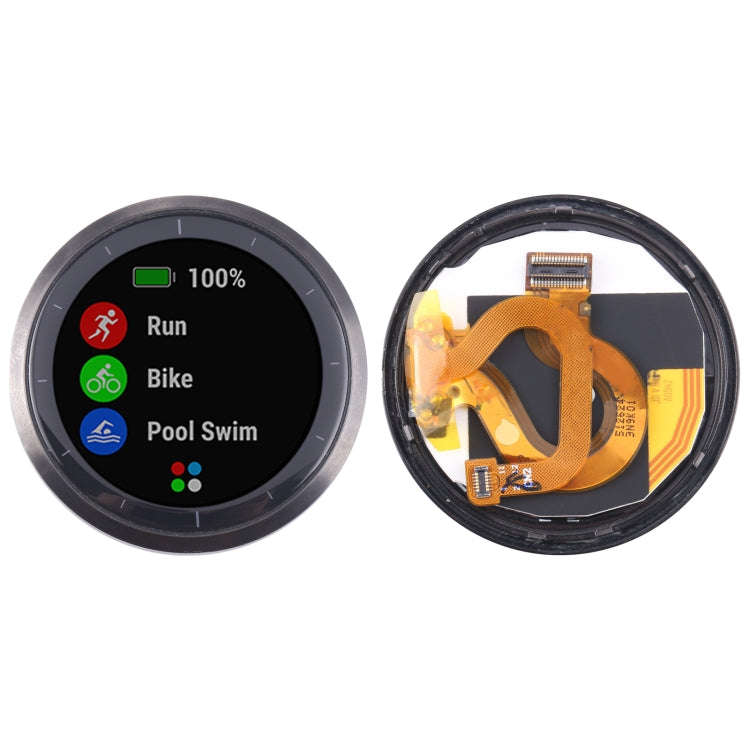 For Garmin Vivoactive 4 Original LCD Screen with Digitizer Full Assembly(Black)