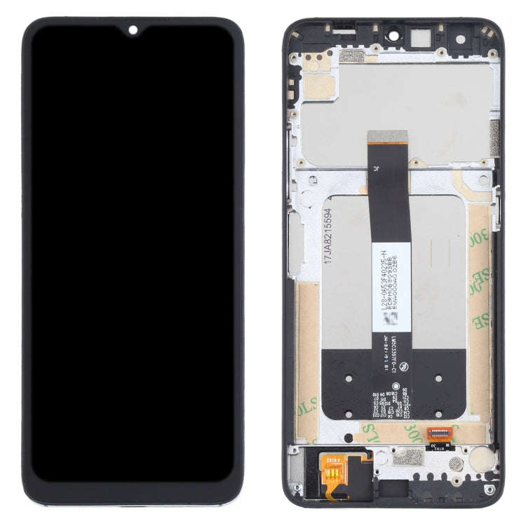 LCD Screen and Digitizer Full Assembly With Frame for Umidigi A11(Black)