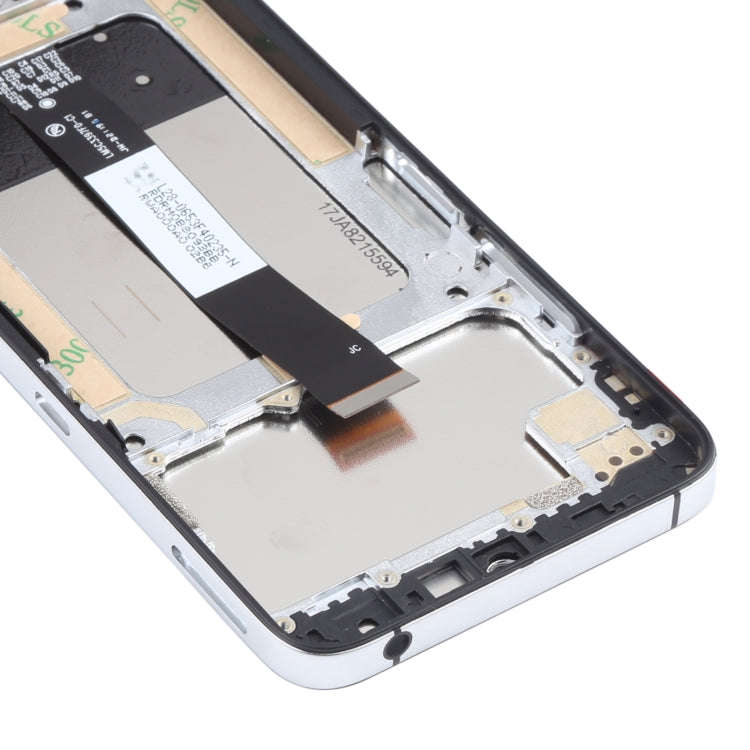 LCD Screen and Digitizer Full Assembly With Frame for Umidigi A11(Black)