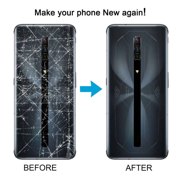 For ZTE nubia Red Magic 6s Pro Battery Back Cover(White)