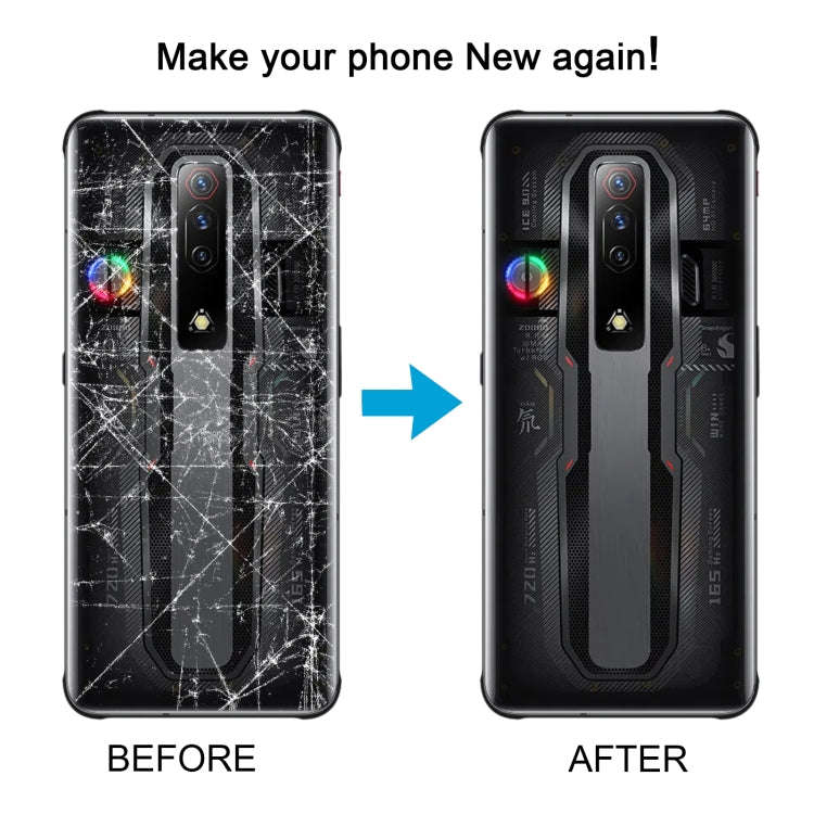For ZTE nubia Red Magic 7S Battery Back Cover(Dark Knight)