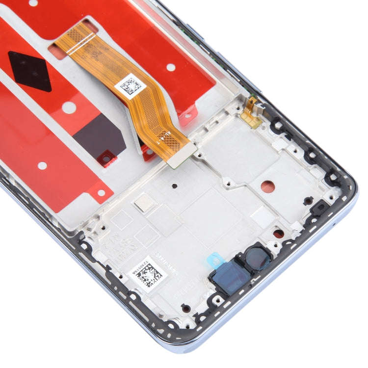 For Honor X50 Original LCD Screen Digitizer Full Assembly with Frame (Silver)