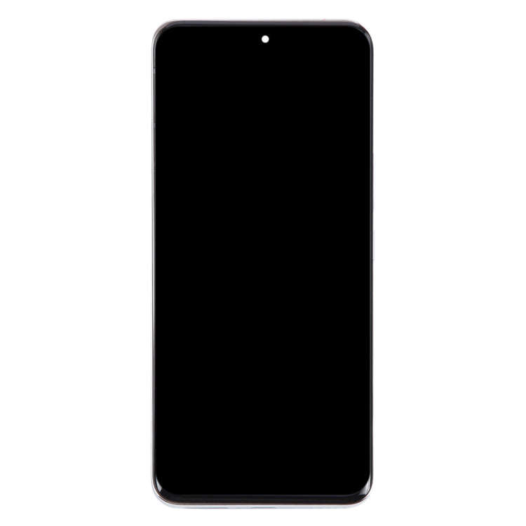 For Honor 100 Original LCD Screen Digitizer Full Assembly with Frame (Silver)