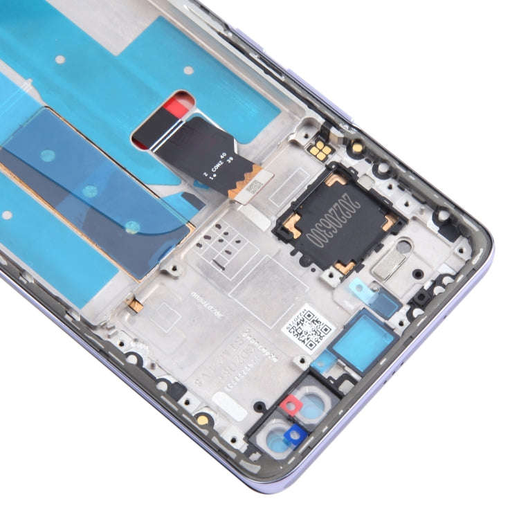 For Huawei Nova 10 Pro Original LCD Screen Digitizer Full Assembly with Frame (Purple)