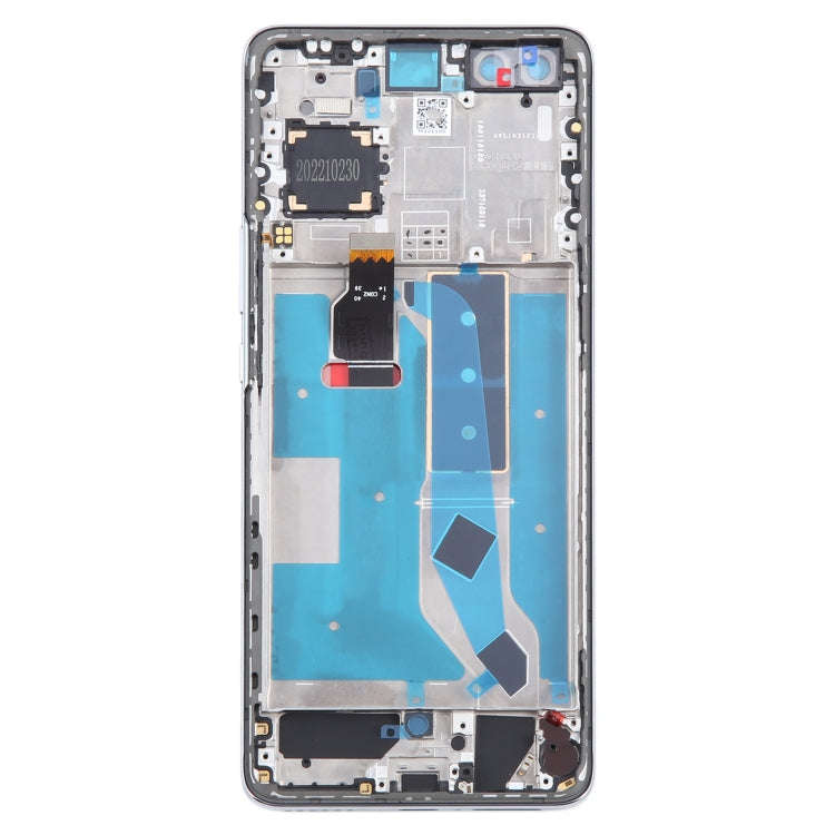 For Huawei Nova 10 Pro Original LCD Screen Digitizer Full Assembly with Frame (Silver)